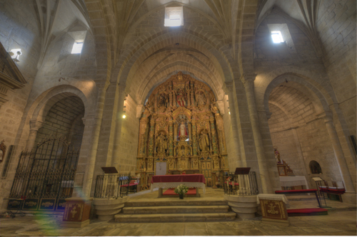 Cabecera iglesia de San Clodio de Leiro